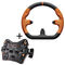 Asetek SimSports Forte GT Button Box Leder Orange