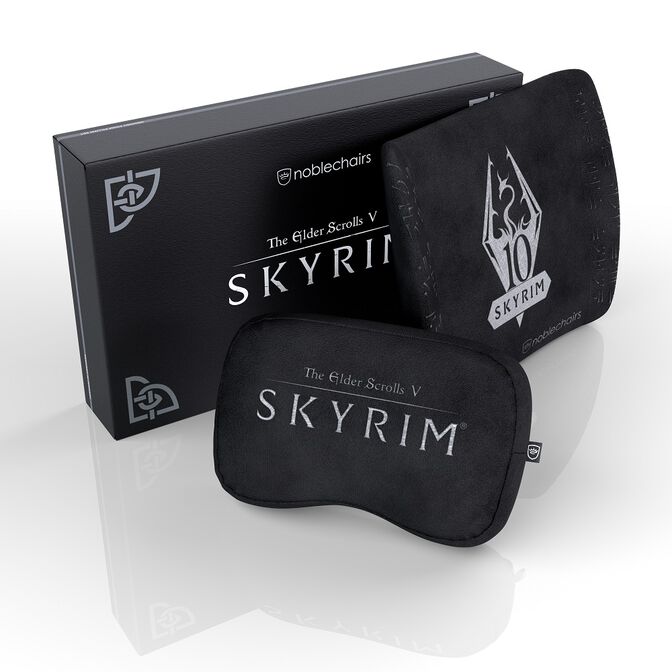 noblechairs Memory Foam Pillow Set Skyrim Edition image number 0