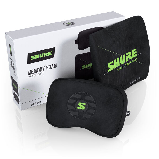 noblechairs Memory Foam Pillow Set Shure Edition image number 0