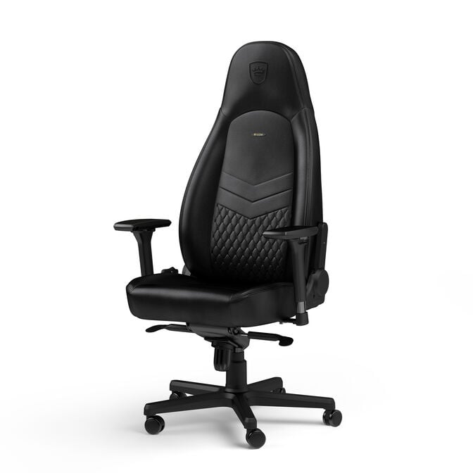 noblechairs ICON Real Leather Gaming Chair Black image number 0
