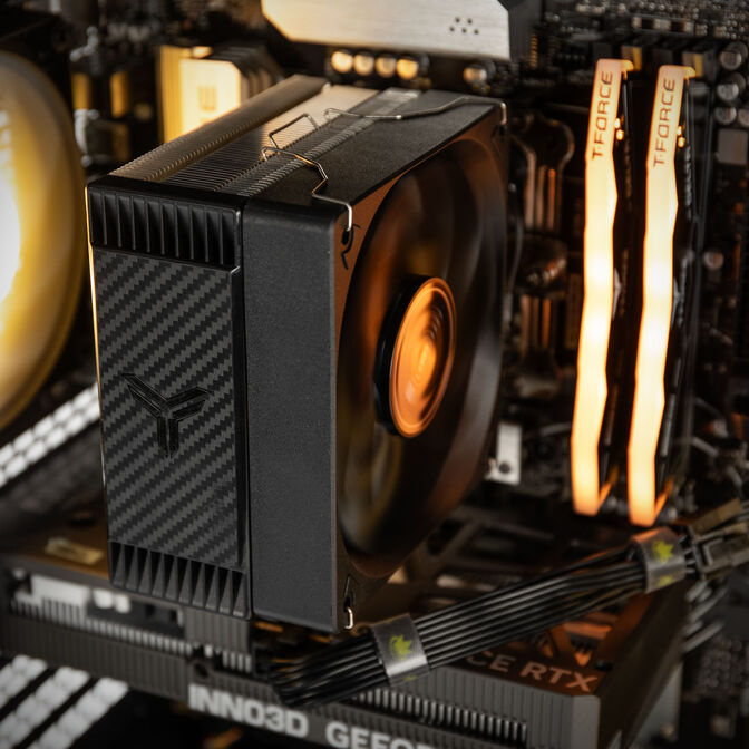 KingForge Gaming-PC Bronze, AMD Ryzen 5 7500F, RTX 5060, Phanteks Eclipse G370A, without Windows image number 4