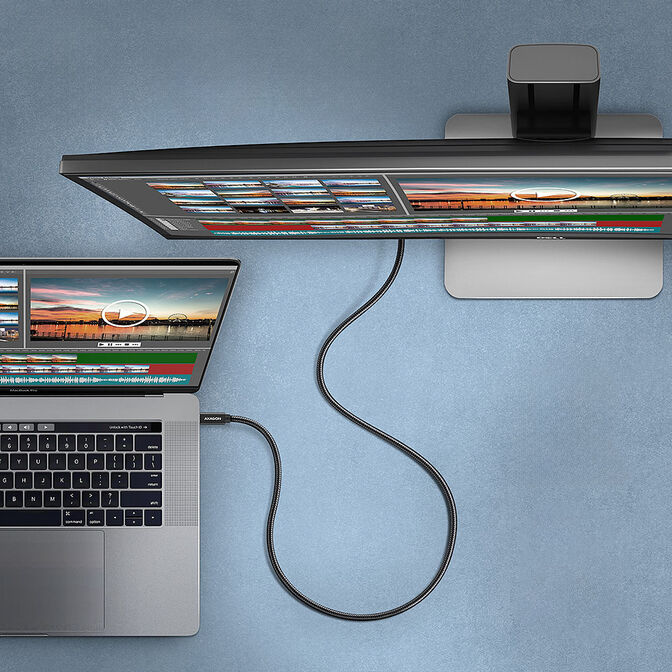 Axagon USB-C Verl&auml;ngerung 50cm USB 3.2 240W image number 3