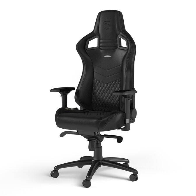 noblechairs EPIC Real Leather Gaming Chair Black image number 2