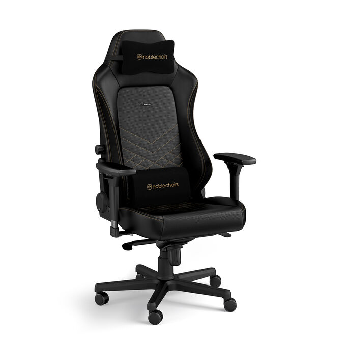 noblechairs HERO Gaming Chair - Black / Gold image number 0