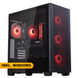 King Mod Systems Gaming-PC Mach 5 Red image number null