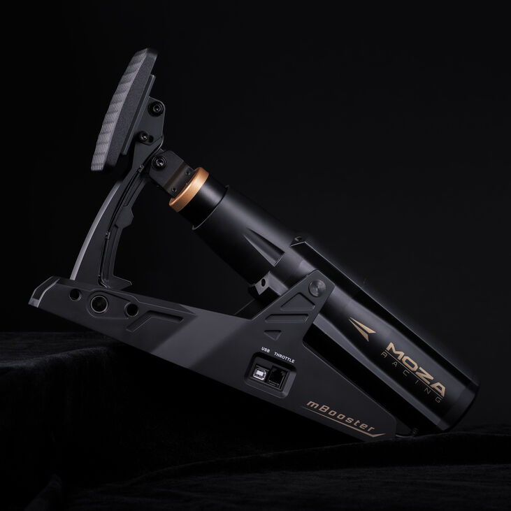 MOZA MBooster Active Pedal mit CRP2 Throttle – SimRacing Upgrade image number 12