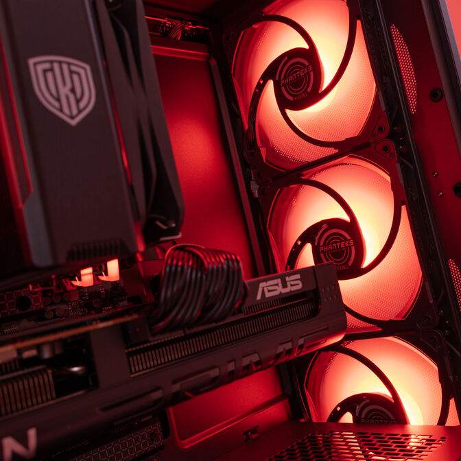 King Mod Systems Gaming-PC Mach 5 Red image number 3