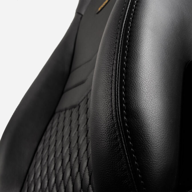 noblechairs ICON Real Leather Gaming Chair Black image number 7