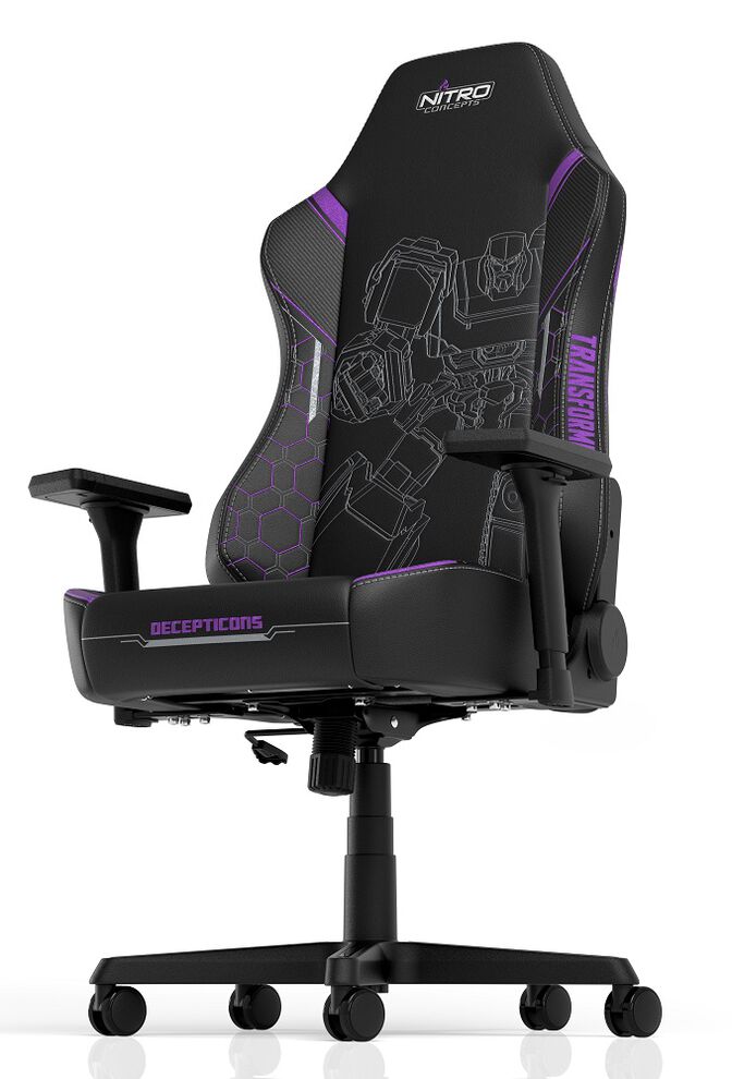 Nitro Concepts X1000 Gaming Chair Decepticons image number 11