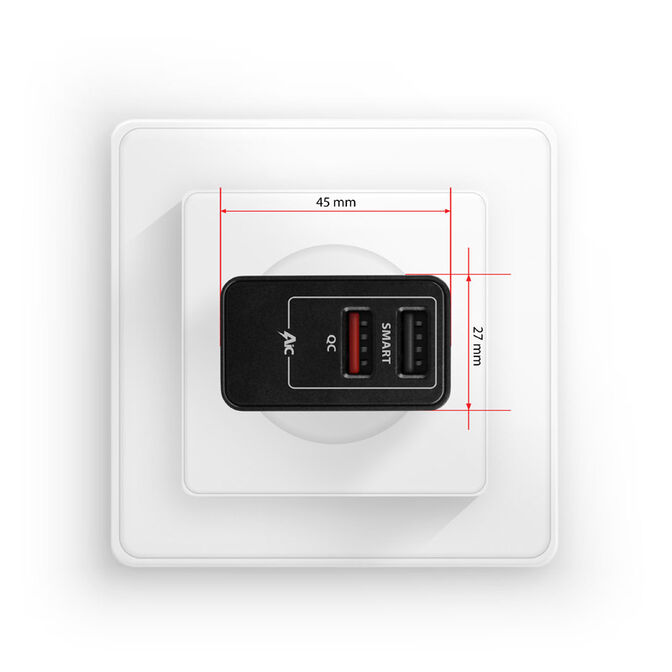 Axagon USB-Ladeger&auml;t 2x USB-A Quick Charge image number 4