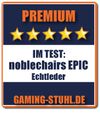 Gaming-Stuhl - Der noblechairs EPIC Echtleder Gaming-Stuhl ist genau das, was dem Gaming-Stuhl-Markt gefehlt