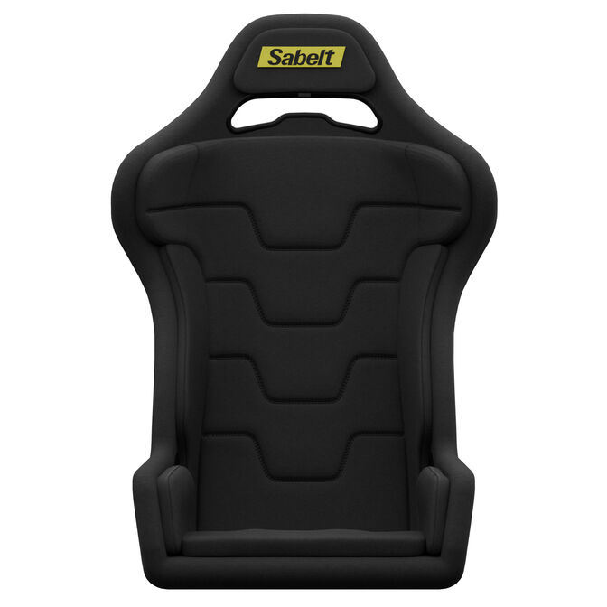 Sabelt SRS-1 Simracing Seat, Fibreglass Shell, Padded - Deep Black image number 2