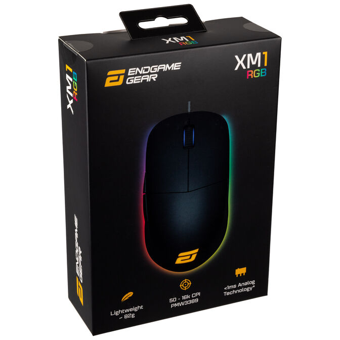 Endgame Gear XM1 RGB Gaming Mouse Schwarz image number 6