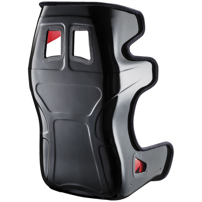 Sabelt GT PAD XL racing seat, fiberglass shell, FIA-approved, modular - black/red image number 2
