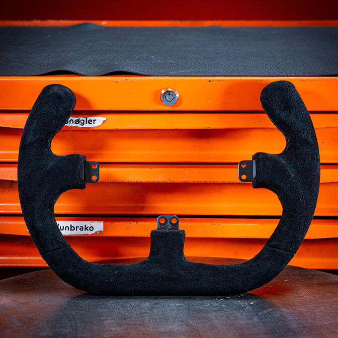 Asetek SimSports GT Rim &ndash; Offenes D-Suede image number 2