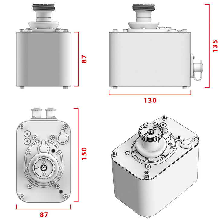 Virpil Controls MongoosT-50cm3 Base Flightstick image number 5