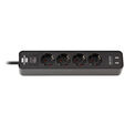 Brennenstuhl ecolor Steckdosenleiste 4-fach USB image number null
