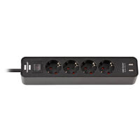 Brennenstuhl ecolor Steckdosenleiste 4-fach USB