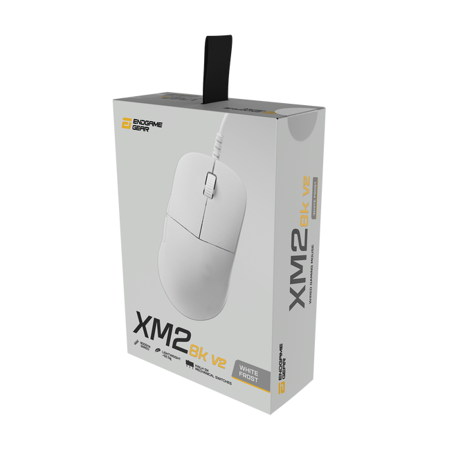 Endgame Gear XM2 8K v2 Gaming-Maus White Frost image number 11