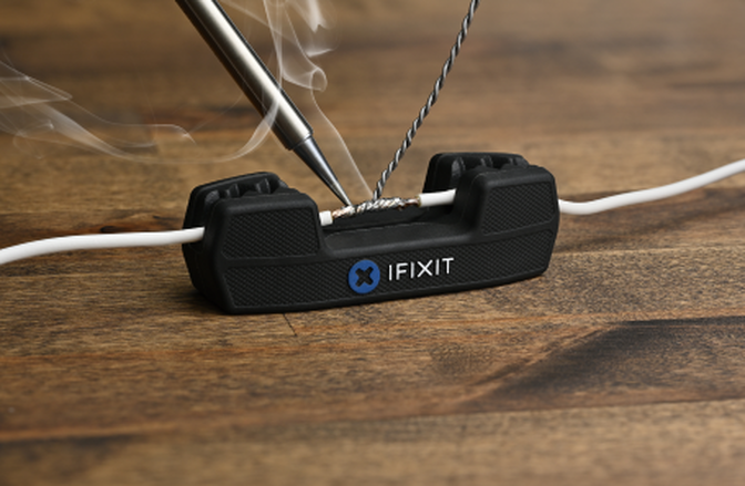 iFixit Soldering Splint 0.4 mm Magnetic Black image number 3