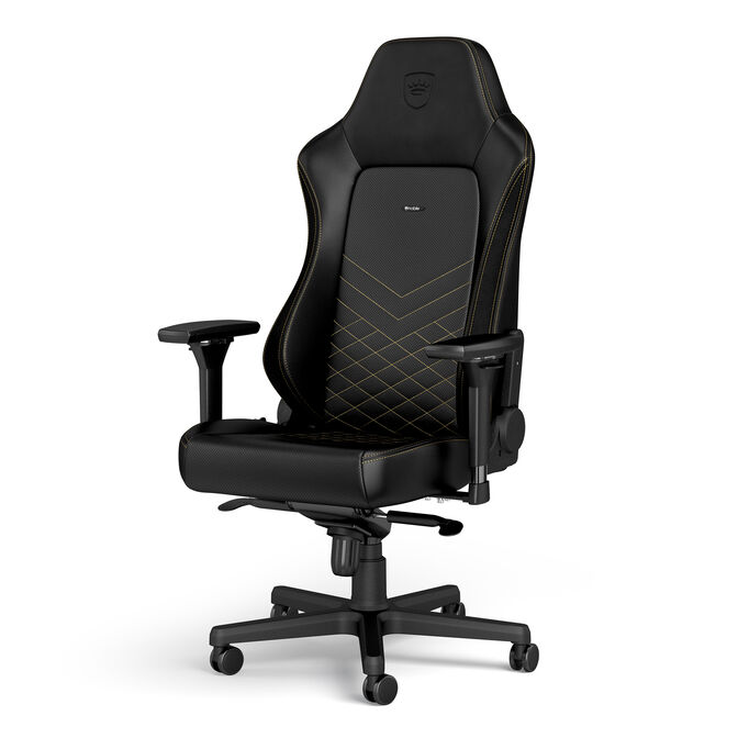noblechairs HERO Gaming Chair - Black / Gold image number 2