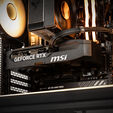 KingForge Gaming-PC Gold, AMD Ryzen 5 7500X3D, RTX 5070, Phanteks Eclipse G400A, without Windows image number null