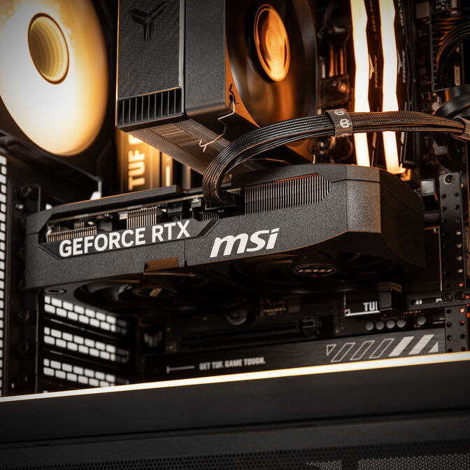 KingForge Gaming-PC Gold, AMD Ryzen 5 7500X3D, RTX 5070, Phanteks Eclipse G400A, without Windows image number 5