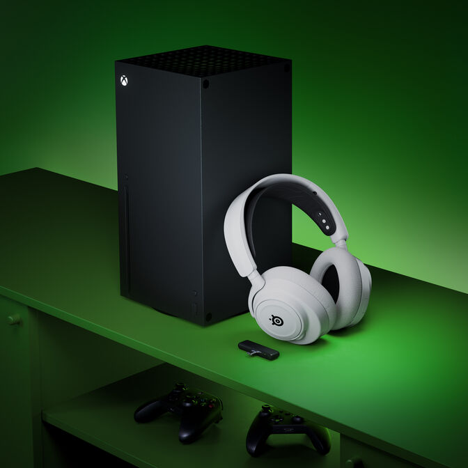 SteelSeries Arctis Nova 7X Wireless Gaming Headset White image number 7