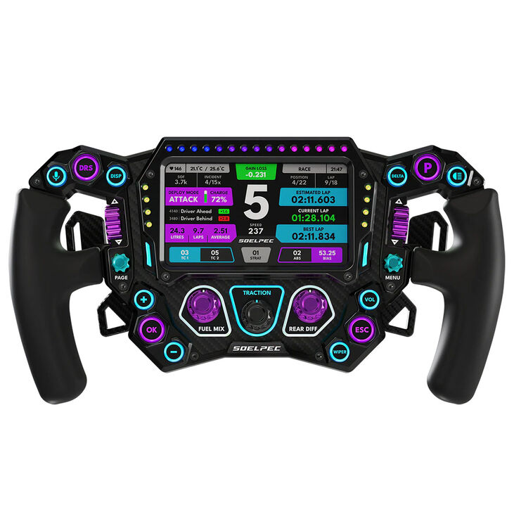 Soelpec Spectra XR Arctic – SimRacing Lenkrad image number 0