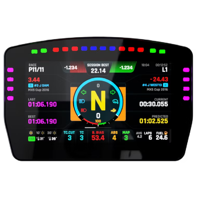 Base Performance Simulators DDU-5T LCD Screen, Touchscreen, RGB - Black, 5 Inches image number 0