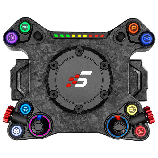 Simagic Neo X RGB Wheel Hub &ndash; Black Carbon Finish image number 2