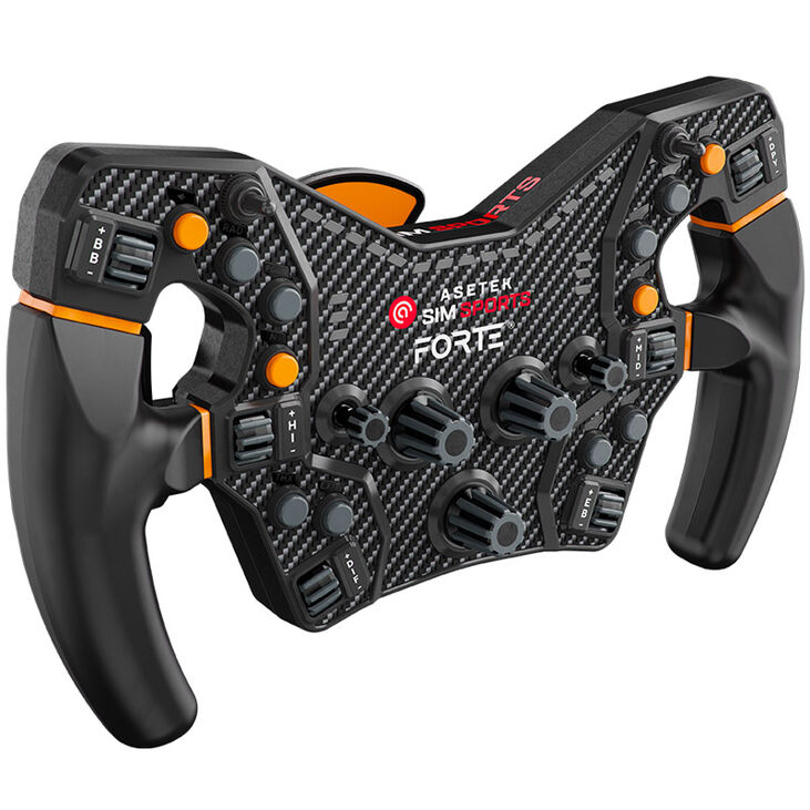 Asetek SimSports Forte Wheelbase + Forte Formula Lenkrad image number 1