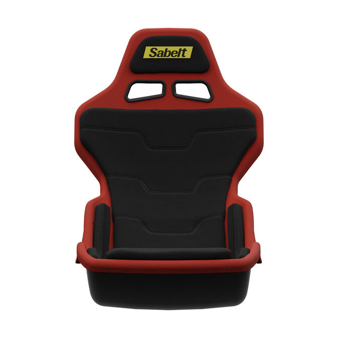 Sabelt SRP-1 Simracing Seat, Fibreglass Shell, Formula Design, Padded - Racing Black image number 2