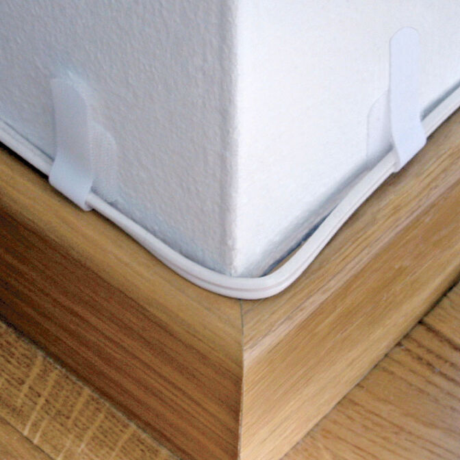 LABEL THE CABLE PRO Kabelhalter Wand 50er Set Wei&szlig; image number 7