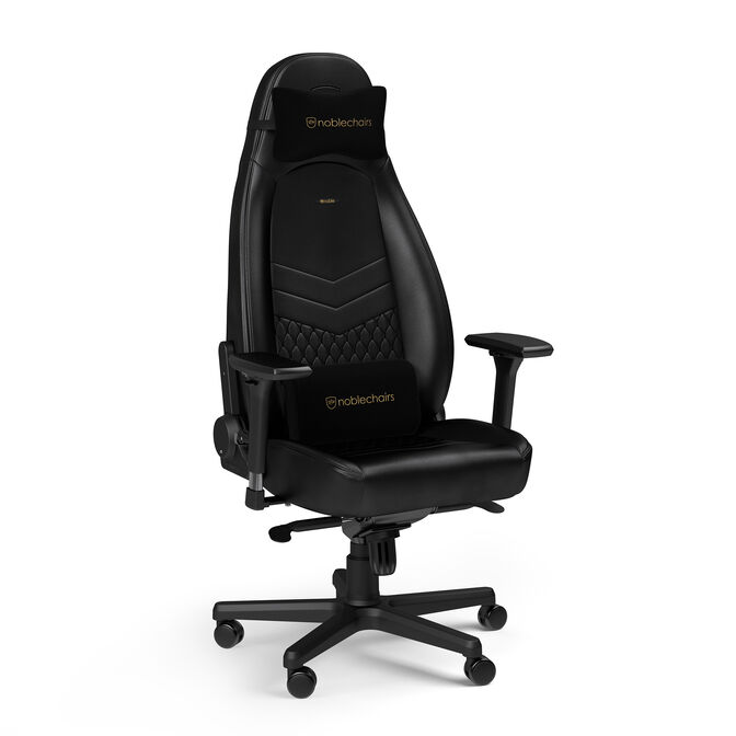noblechairs ICON Real Leather Gaming Chair Black image number 5