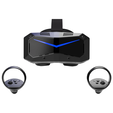 Pimax Crystal Super VR Headset, QLED 57PPD, Eye-Tracking, PC Compatible - Black image number null