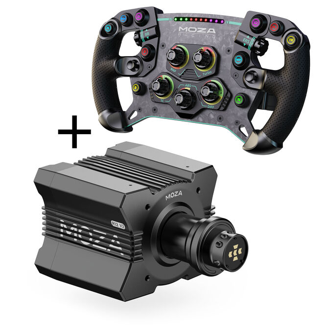 MOZA R12 V2 GS V2P &ndash; SimRacing Bundle image number 0