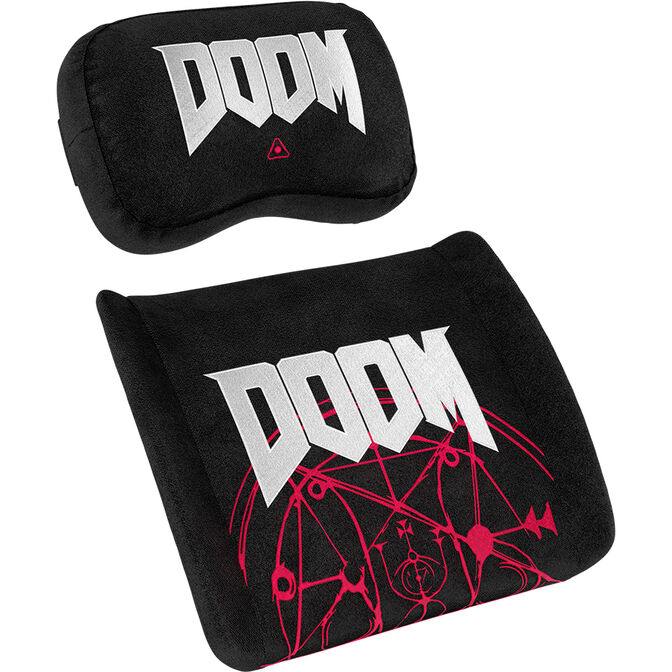 noblechairs Memory Foam Pillow Set DOOM Edition image number 1