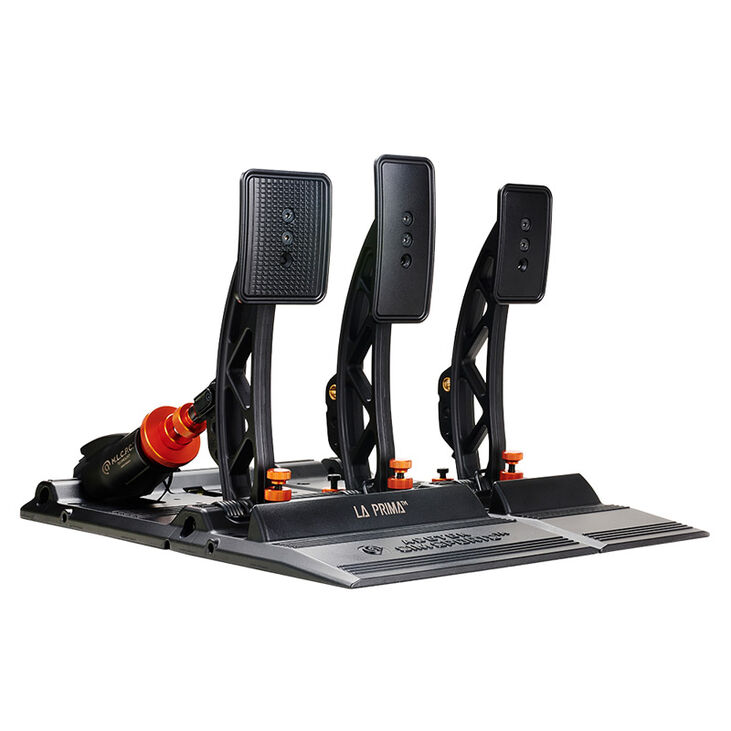Asetek SimSports Gas & Bremse + Kupplung – SimRacing Pedalset image number 0