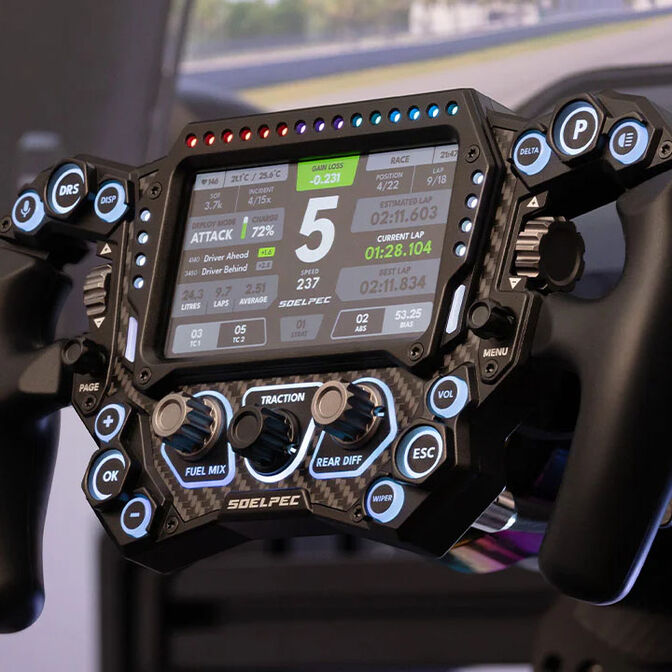 Soelpec Spectra XR Basalt &ndash; SimRacing Lenkrad image number 2