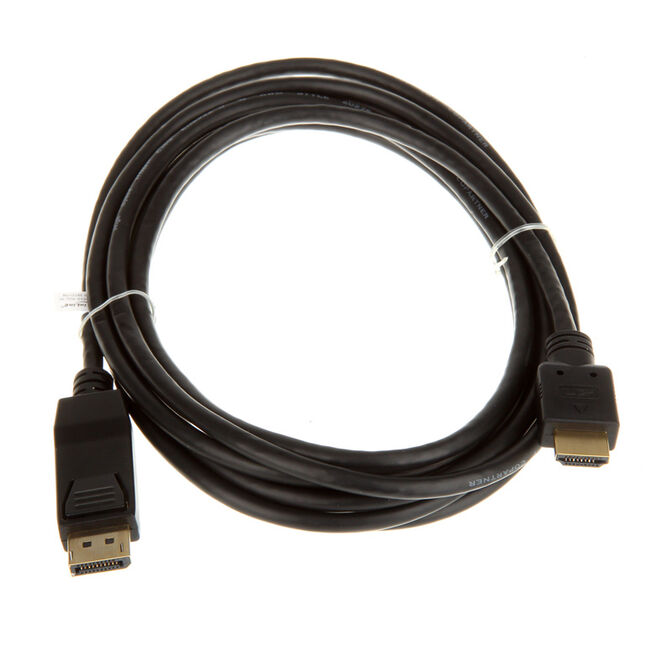 InLine DisplayPort-auf-HDMI Kabel 3m Schwarz image number 1