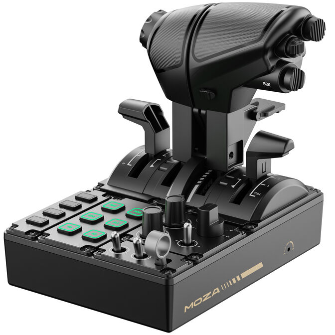 MOZA MTQ Throttle Quadrant Schubregler RGB Schwarz image number 2