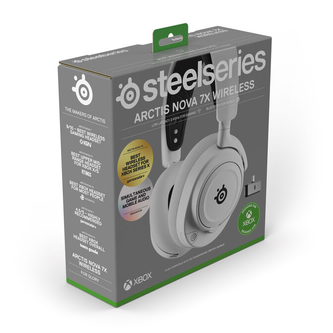 SteelSeries Arctis Nova 7X Wireless Gaming Headset White image number 8