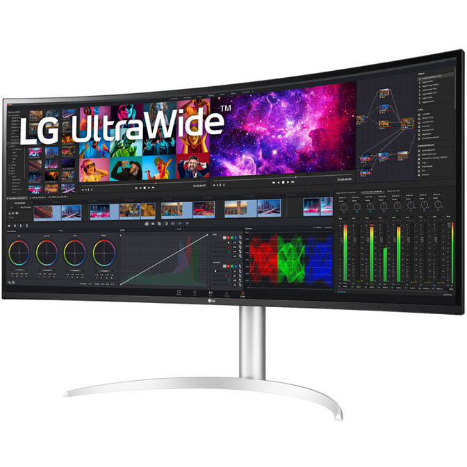 LG UltraWide 40WP95XP-W Monitor Curved IPS FreeSync image number 3