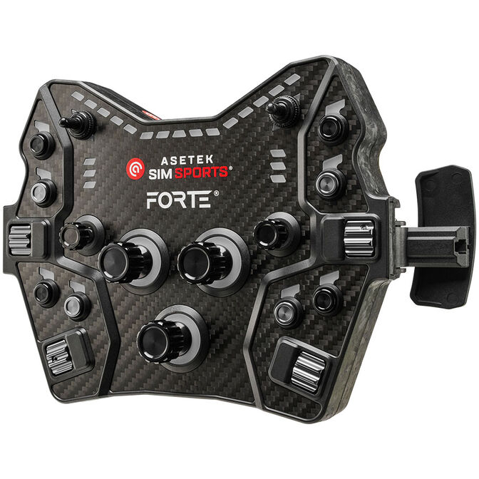 Asetek SimSports Forte GT Button Box V2 &ndash; Schwarz/Orange image number 2