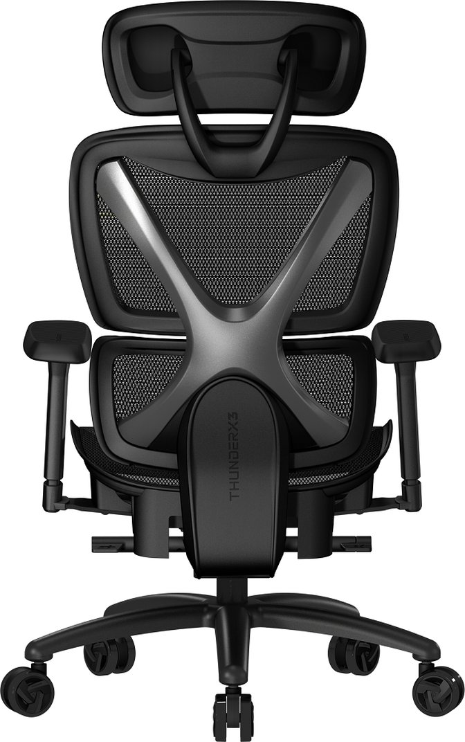 ThunderX3 XTC Ergonomic Office Chair Mesh Black image number 6