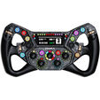 Moza KS Pro Steering Wheel, 2.99-inch Display, ARGB - black image number null