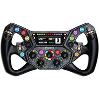 Moza KS Pro Steering Wheel, 2.99-inch Display, ARGB - black