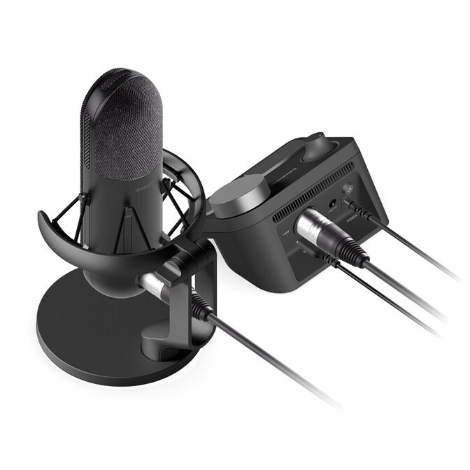 SteelSeries Alias Pro Streaming-Mikrofon Mixer image number 4