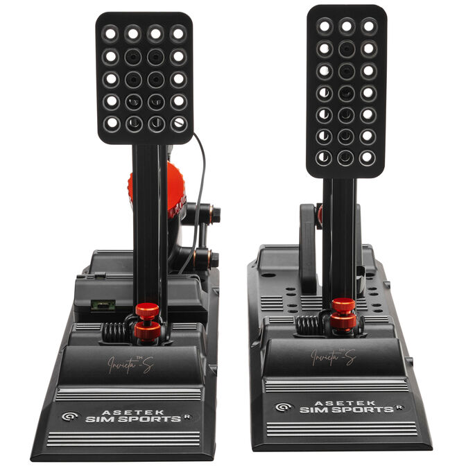 Asetek SimSports Invicta S Series Thorp II Pedal Set &ndash; Schwarz image number 1